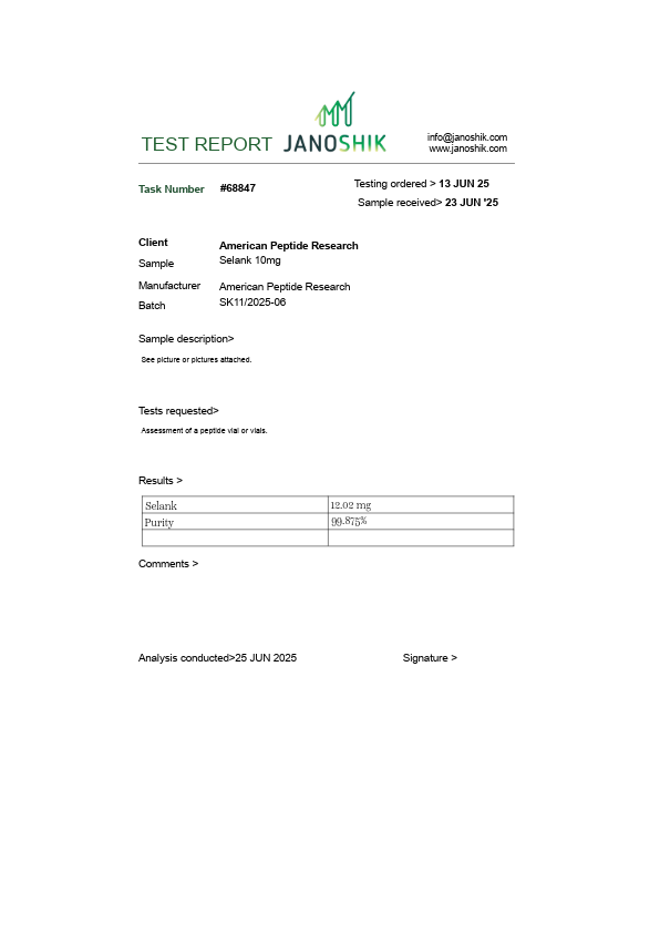 Selank 10mg - Image 2